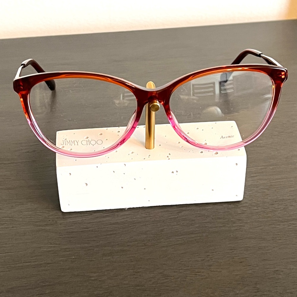 Jimmy Choo JC379 1MQ Sunset and Gold. New! With case. Made in Italy 54-15-145